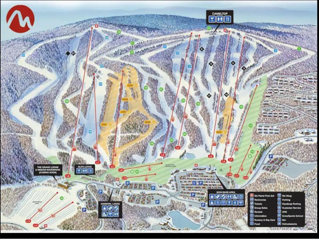 Aquatopia Waterpark-Pool-Tennis-Paintball- Zipline 127 Tannersville Buitenkant foto
